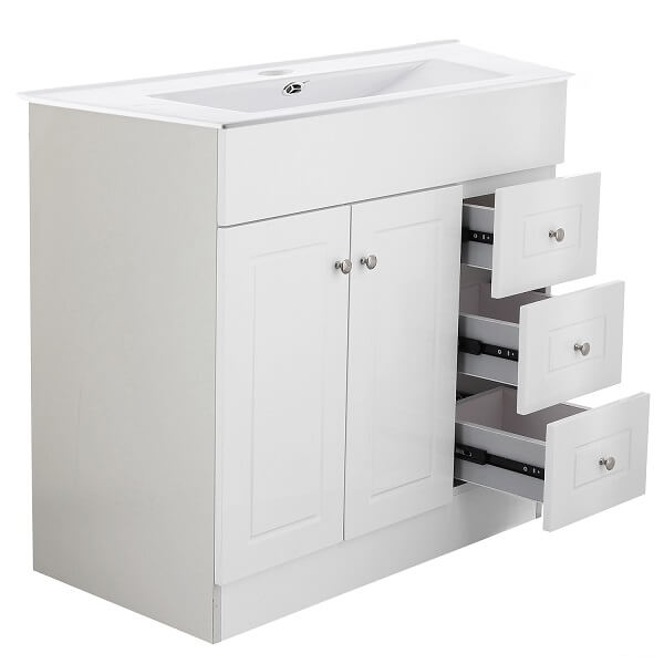 Kit Mueble + Vanitorio Super Muebles B80PHDP-B (80x47x80cm)