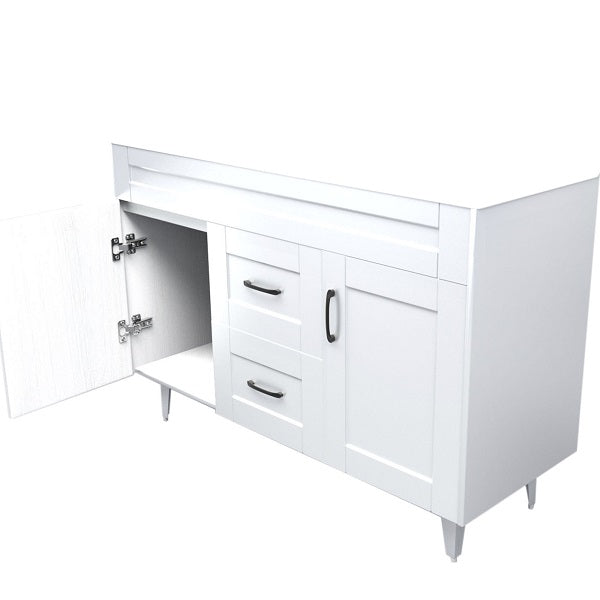 Mueble Deluxe Doble Super Muebles SMD120SK Blanco (Sin Cubierta) (120x47x80cm)