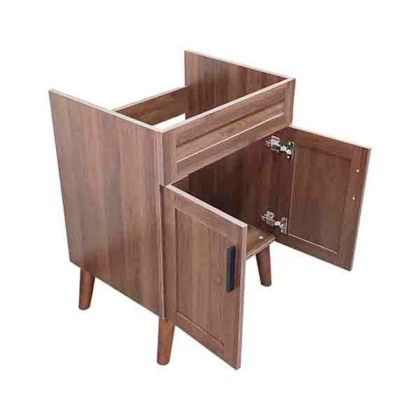 Mueble Base Vanitorio Nogal Super Muebles 58,5x47x80cm (Sin Cubierta)