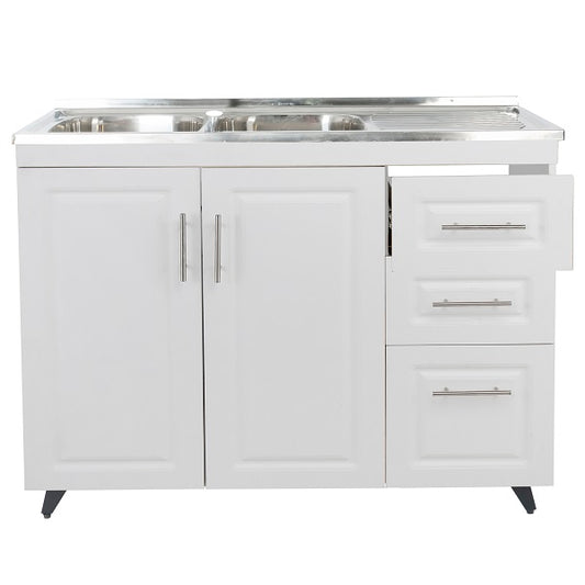 Kit Mueble Lavaplatos Super Muebles SMPD120 120x90x50cm