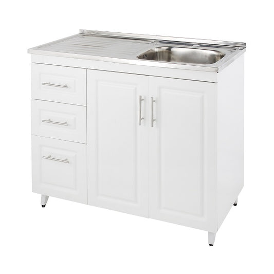 Kit Mueble Lavaplatos Super Muebles SMPI100 100x90x50cm