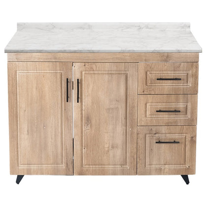 Mueble de Cocina Wood Derecho con Postformado Blanco 100cm