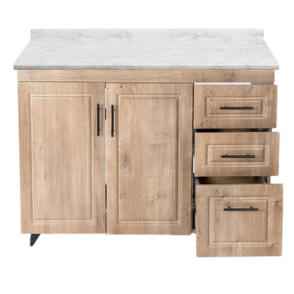 Mueble de Cocina Wood Derecho con Postformado Blanco 100cm