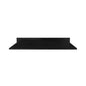 Cubierta de Cuarzo Negro Galaxy 80x51 cm (para baño o cocina)