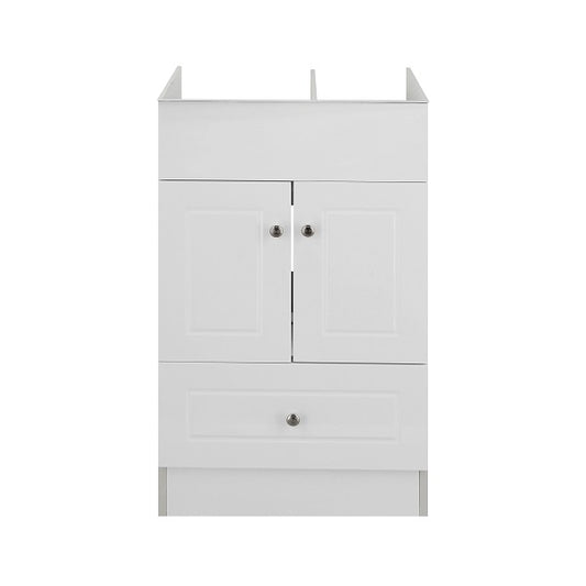 Mueble Vanitorio Blanco Super Muebles 50PH 50x40x80cm (Sin Cubierta)