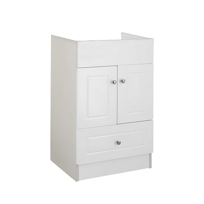 Mueble Vanitorio Blanco Super Muebles 50PH 50x40x80cm (Sin Cubierta)