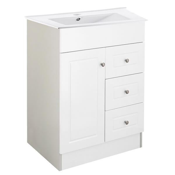 Kit Mueble + Vanitorio Super Muebles 60PHNP (60x47x80cm)