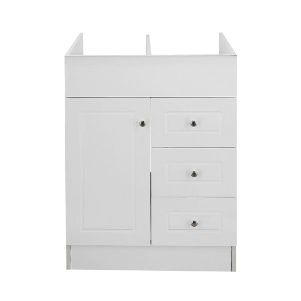 Mueble Vanitorio Blanco Super Muebles 60PHN 60x45x80cm (Sin Cubierta)