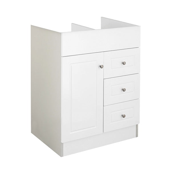 Mueble Vanitorio Blanco Super Muebles 60PHN 60x45x80cm (Sin Cubierta)