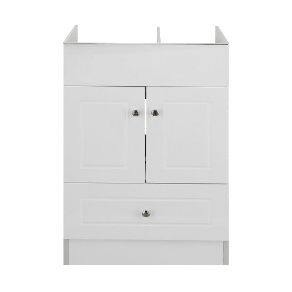Mueble Vanitorio Blanco Super Muebles 60PH 60x47x80cm (Sin Cubierta)