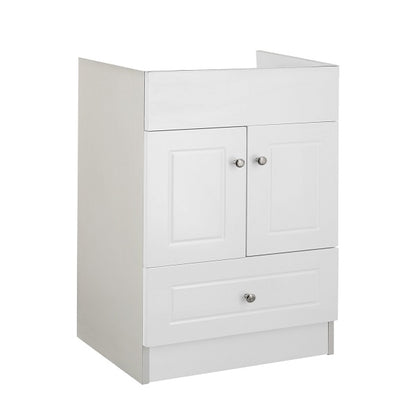 Mueble Vanitorio Blanco Super Muebles 60PH 60x47x80cm (Sin Cubierta)