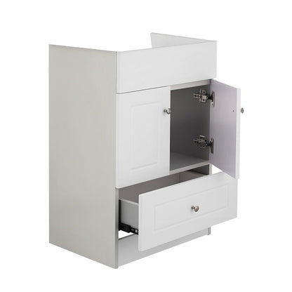 Mueble Vanitorio Blanco Super Muebles 60PH 60x47x80cm (Sin Cubierta)