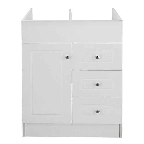 Mueble Vanitorio Blanco Super Muebles 70PHN 70x45x80cm (Sin Cubierta)