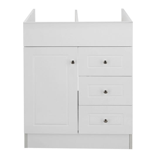 Mueble Vanitorio Blanco Super Muebles 70PHN 70x45x80cm (Sin Cubierta)