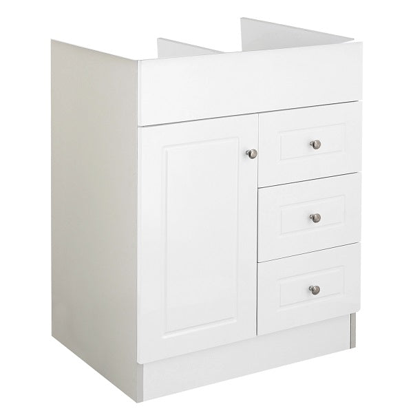 Mueble Vanitorio Blanco Super Muebles 70PHN 70x45x80cm (Sin Cubierta)
