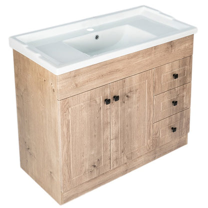 Kit Mueble + Vanitorio Super Muebles SM100PHWF (100x47x80cm)