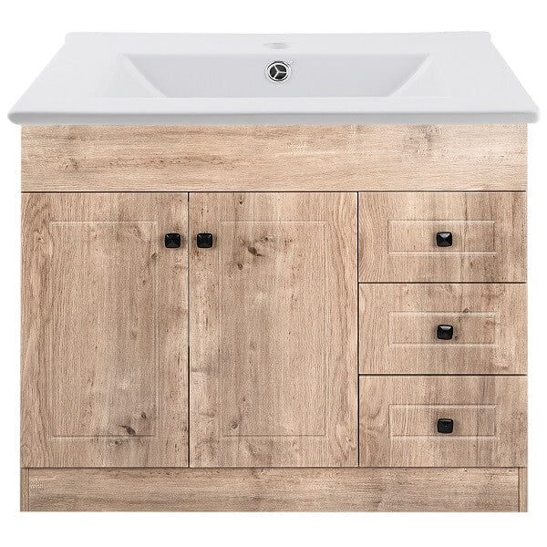 Kit Mueble + Vanitorio Super Muebles SM100PHWP (100x47x80cm)