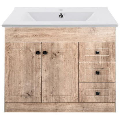 Kit Mueble + Vanitorio Super Muebles SM100PHWP (100x47x80cm)