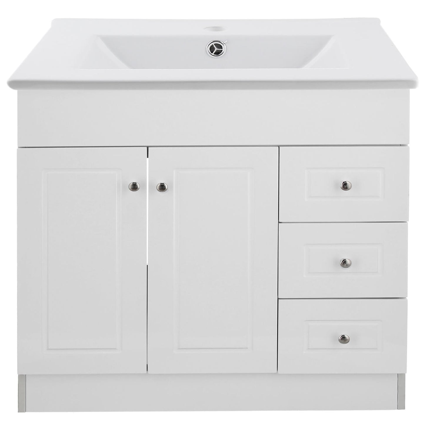 Kit Mueble + Vanitorio Super Muebles SM100PHDBP (100x47x80cm)