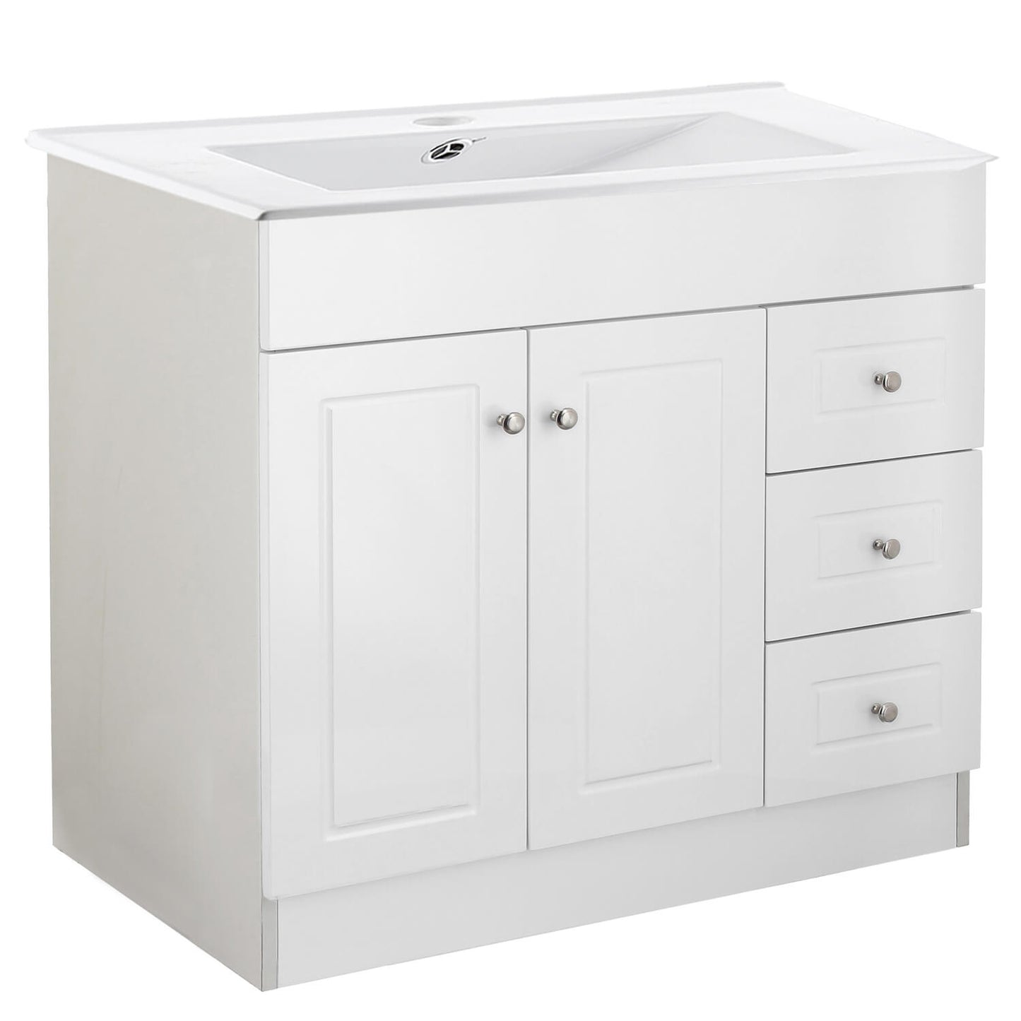 Kit Mueble + Vanitorio Super Muebles SM100PHDBP (100x47x80cm)