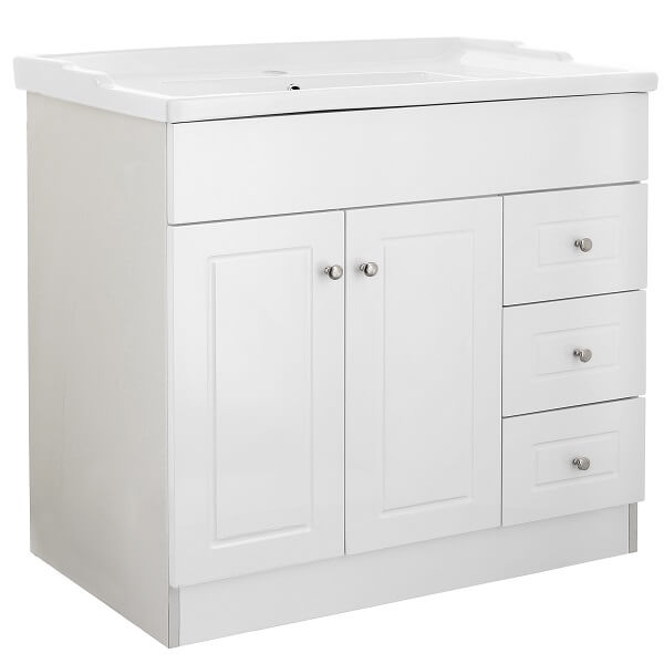 Kit Mueble + Vanitorio Super Muebles SM100PHDBF (100x47x80cm)