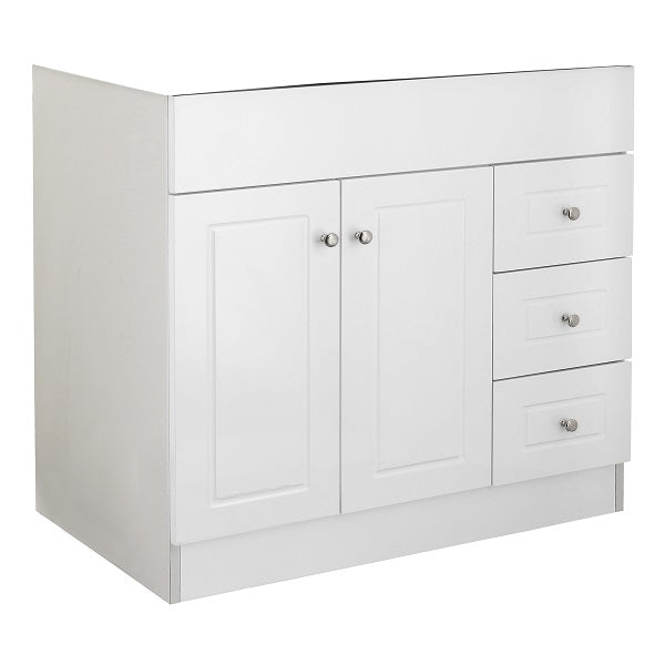 Mueble Base vanitorio SM100PH Blanco 100x45x80cm (Sin Cubierta)