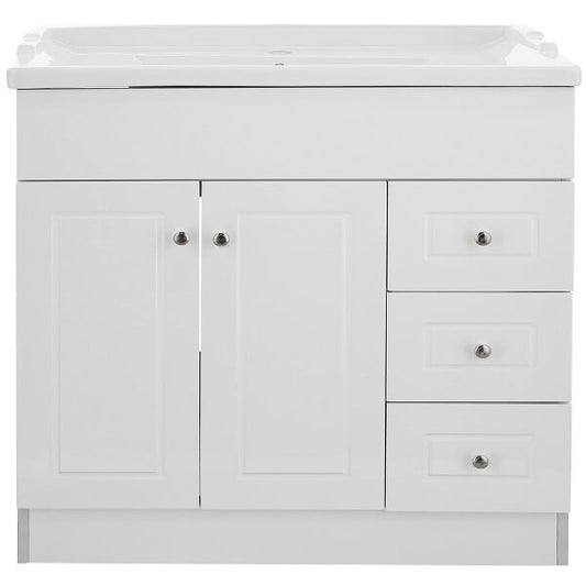 Kit Mueble + Vanitorio Super Muebles SM100PHDBF (100x47x80cm)