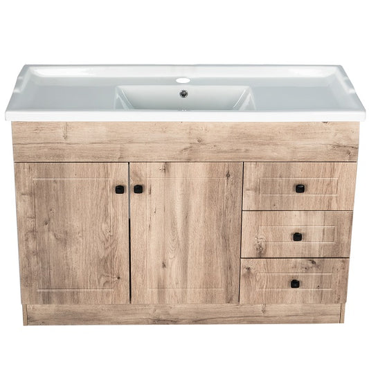 Kit Mueble + Vanitorio Super Muebles SM120PHWF (120x47x80cm)