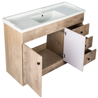 Kit Mueble + Vanitorio Super Muebles SM120PHWF (120x47x80cm)