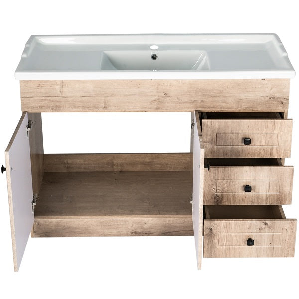 Kit Mueble + Vanitorio Super Muebles SM120PHWF (120x47x80cm)