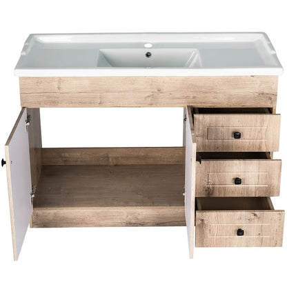 Kit Mueble + Vanitorio Super Muebles SM120PHWF (120x47x80cm)