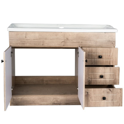 Kit Mueble + Vanitorio Super Muebles SM120PHWF (120x47x80cm)