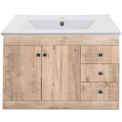 Kit Mueble + Vanitorio Super Muebles SM120PHWP (120x47x80cm)