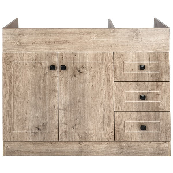 Mueble Base vanitorio SM120PH Wood 120x45x80cm (Sin Cubierta)