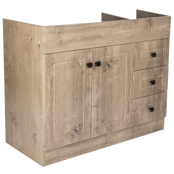 Mueble Base vanitorio SM120PH Wood 120x45x80cm (Sin Cubierta)