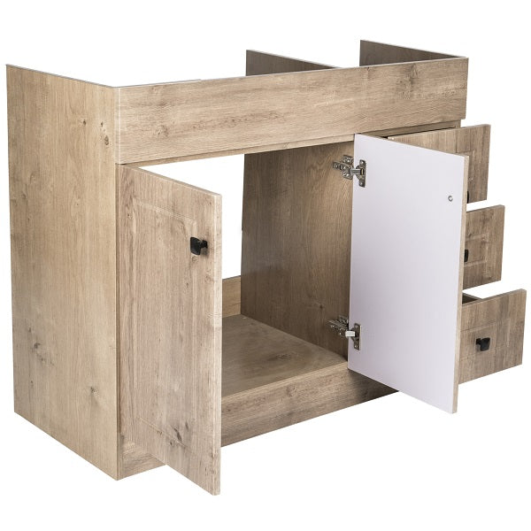 Mueble Base vanitorio SM120PH Wood 120x45x80cm (Sin Cubierta)