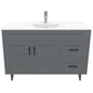 Kit Mueble + Vanitorio Super Muebles SM120SK Gris P (120x47x80cm)