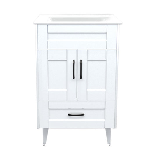 Kit Mueble + Vanitorio Super Muebles SM50SK Blanco P (50x40x80cm)