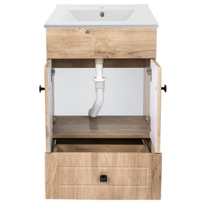 Kit Mueble + Vanitorio Super Muebles 50PHWC (50x40x80cm)