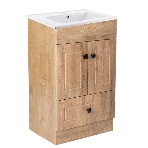 Kit Mueble + Vanitorio Super Muebles 50PHWC (50x40x80cm)