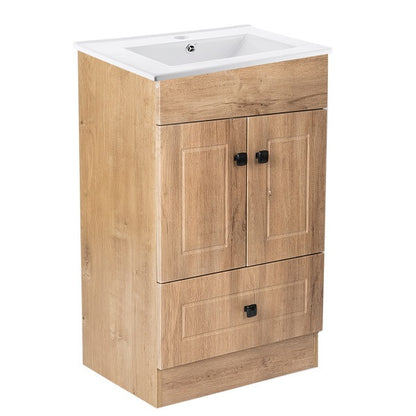 Kit Mueble + Vanitorio Super Muebles 50PHWC (50x40x80cm)