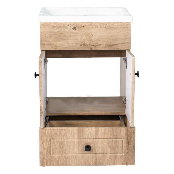 Kit Mueble + Vanitorio Super Muebles 50PHWF (50x40x80cm)