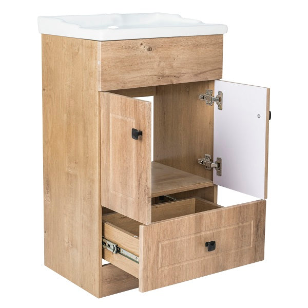 Kit Mueble + Vanitorio Super Muebles 50PHWF (50x40x80cm)