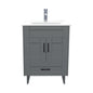 Kit Mueble + Vanitorio Super Muebles SMB60SK Gris P (60x47x80cm)