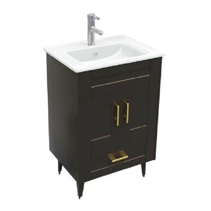 Kit Mueble + Vanitorio Super Muebles SMB60SK Café P (60x47x80cm)