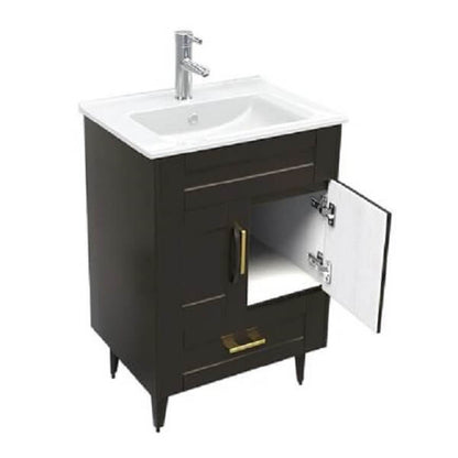 Kit Mueble + Vanitorio Super Muebles SMB60SK Café P (60x47x80cm)