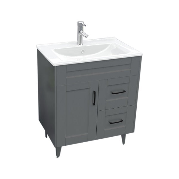 Kit Mueble + Vanitorio Super Muebles SM70SK Gris P (70x47x80cm)