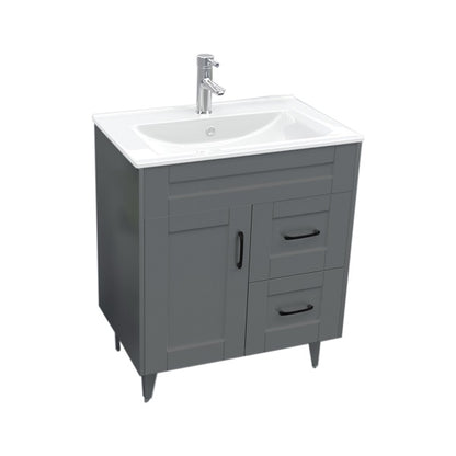 Kit Mueble + Vanitorio Super Muebles SM70SK Gris P (70x47x80cm)