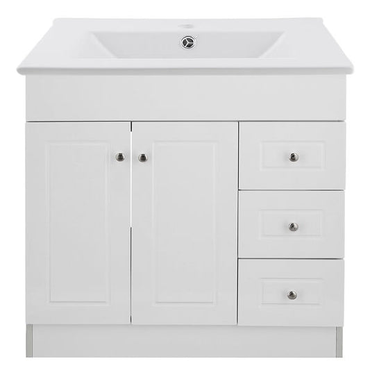 Kit Mueble + Vanitorio Super Muebles B80PHDP-B (80x47x80cm)