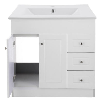 Kit Mueble + Vanitorio Super Muebles B80PHDP-B (80x47x80cm)